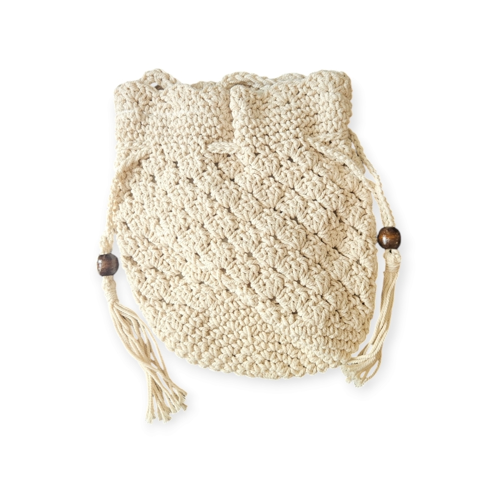 Mini Crochet Bucket Bag